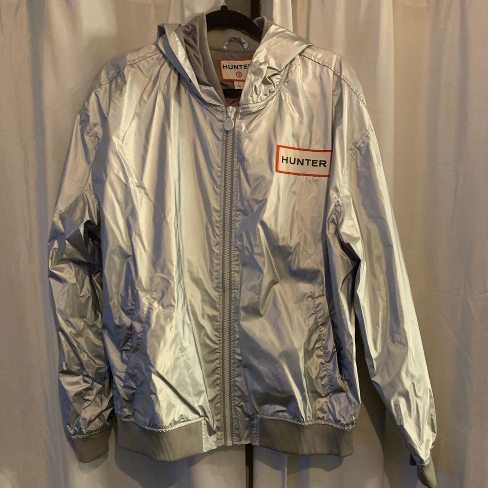 Hunter for Target Silver Raincoat - NWT